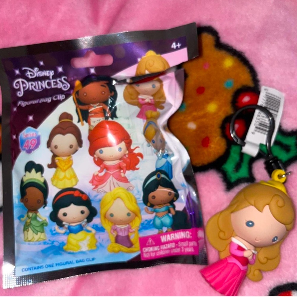 Disney Princess Aurora 49 Figural Bag clip 💗👑
